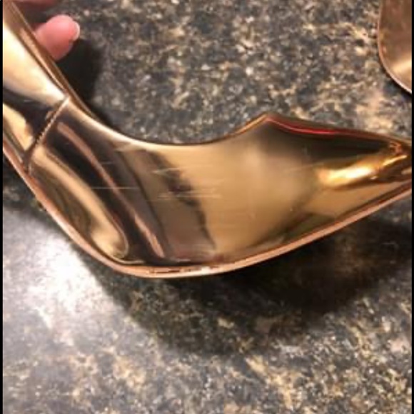 Steve Madden Rose Gold High Heels - Picture 7 of 10